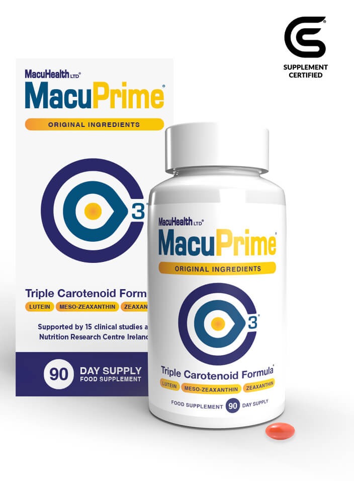 Macuprime Triple Cartenoid Formula 90 Day Supply
